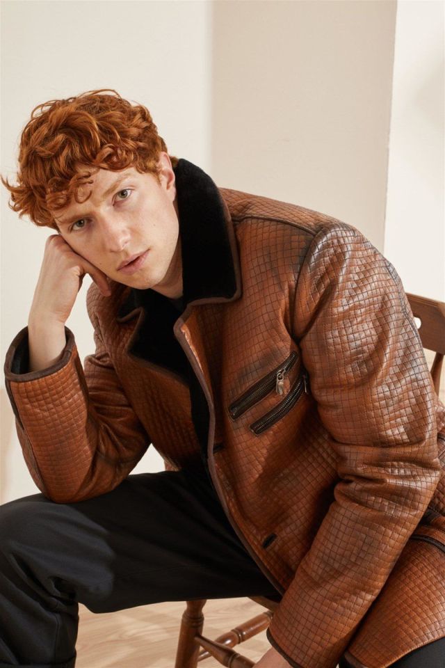 Maverik Whiskey Man Genuine Shearling Coat