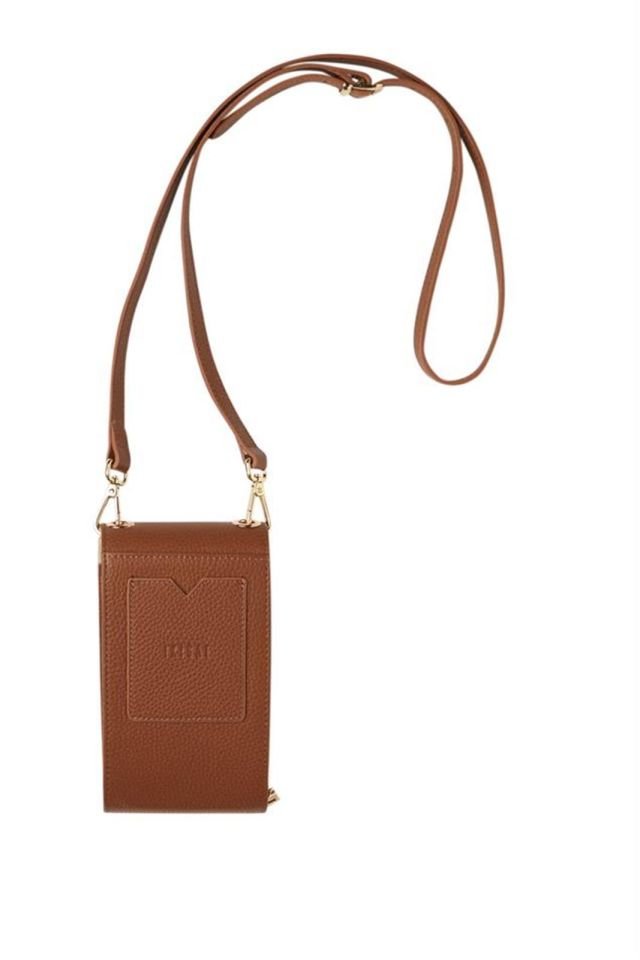 Ligth Brown Genuine Leather Woman Shoulder Bag