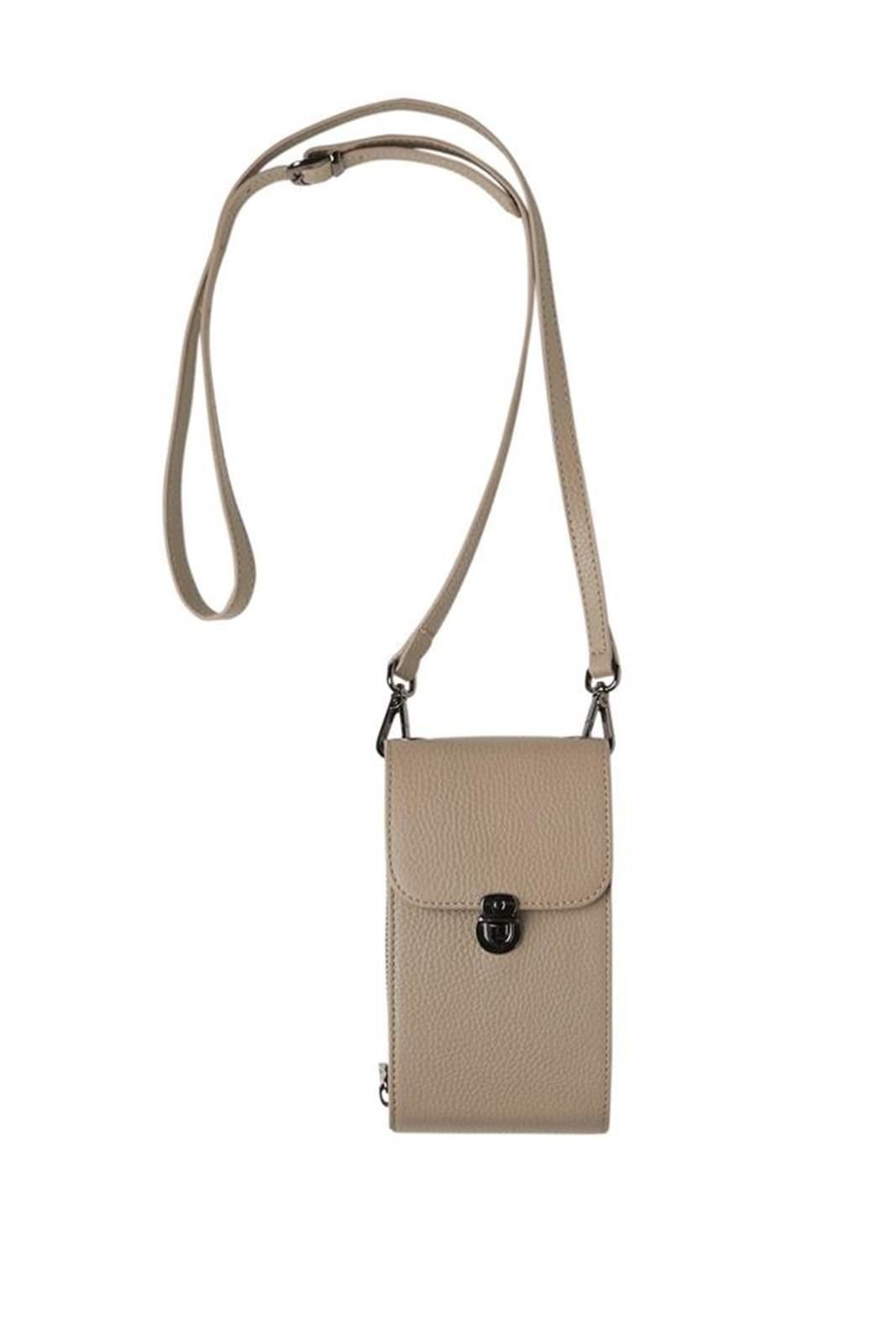 Mink  Genuine Leather Woman Shoulder Bag